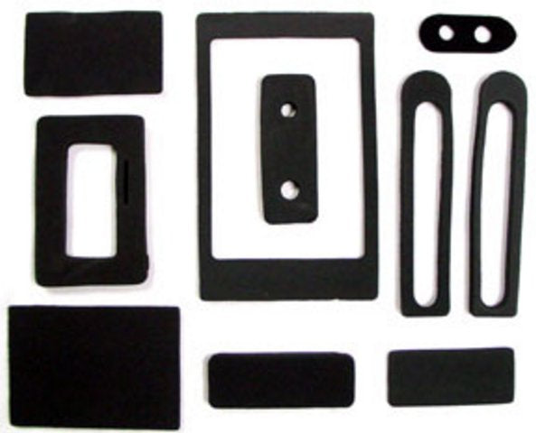 Seal, 1967-1969 Camaro Heater Box Kit Big Block - Without AC