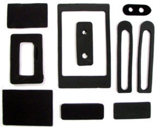 Seal, 1967-1969 Camaro Heater Box Kit Big Block - Without AC