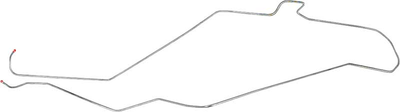 Fuel Line, 1967-1968 Camaro 5/16" Stainless Front To Rear