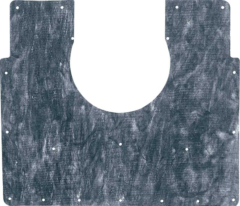 Hood Insulation. 1967-1969 Camaro Cowl With Clips