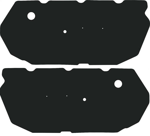 Watershields, 1967 Camaro Convertible - Front