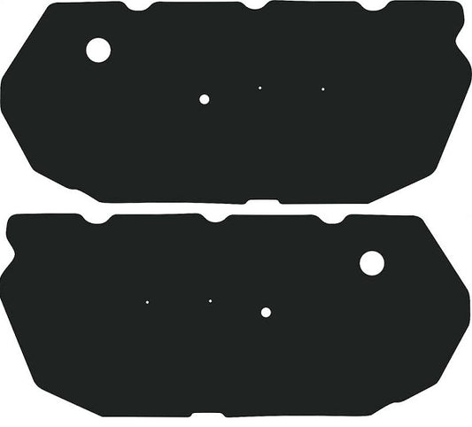 Watershields, 1967 Camaro Convertible - Front