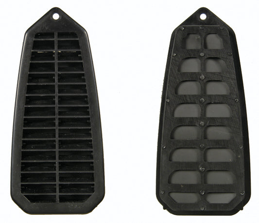 Louver, 1967-1969 Camaro Door Jamb Vent Grill With Filter - Each