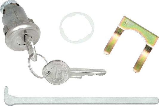 Lock, 1967 Camaro Trunk Original Key With Rod & Gasket