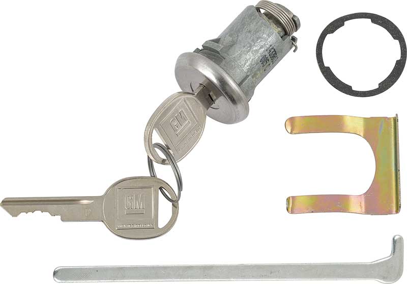 Lock, 1969 Camaro Trunk With Rod & Gasket