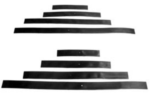 Liner, 1968-1972 Nova Rear Leaf Spring Kit - 5 Leaf