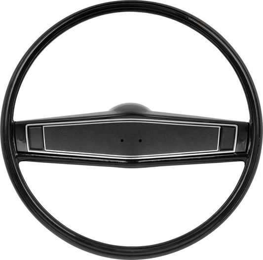Steering Wheel Kit, 1969-1970 Camaro Chevelle Nova - Black