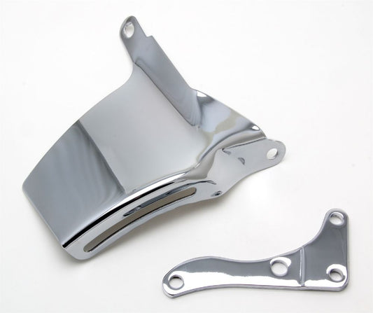 Bracket, Small Block Long Water Pump Alternator Upper&Lower - Chrome