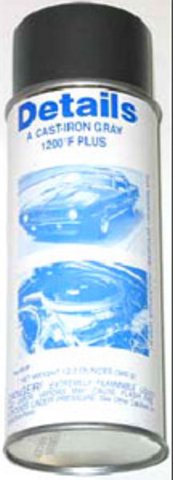 Paint, Cast Blast High Temperature 1200 - Cast Iron Grey