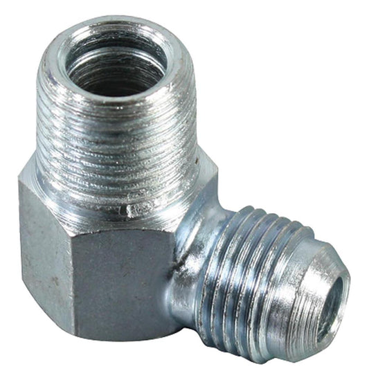 Fitting, 1964-1970 Big Block Aluminum Intake Steel Fitting - Behind Carb For Power Brake Booster