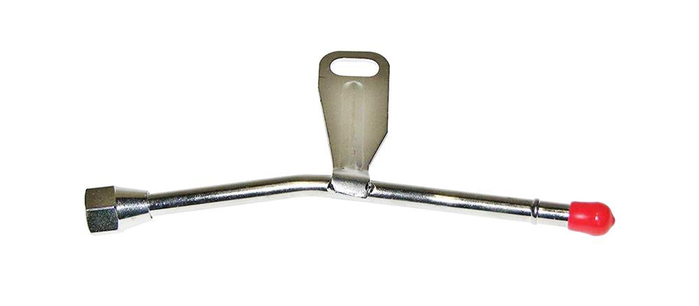 Line, 1967-1969 Big Block With Aluminum Intake Steel Power Brake Vacuum Line With Bracket
