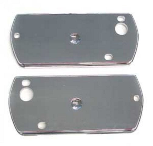 Plate, 1968 Chevelle El Camino Arm Rest Base Chrome - PR