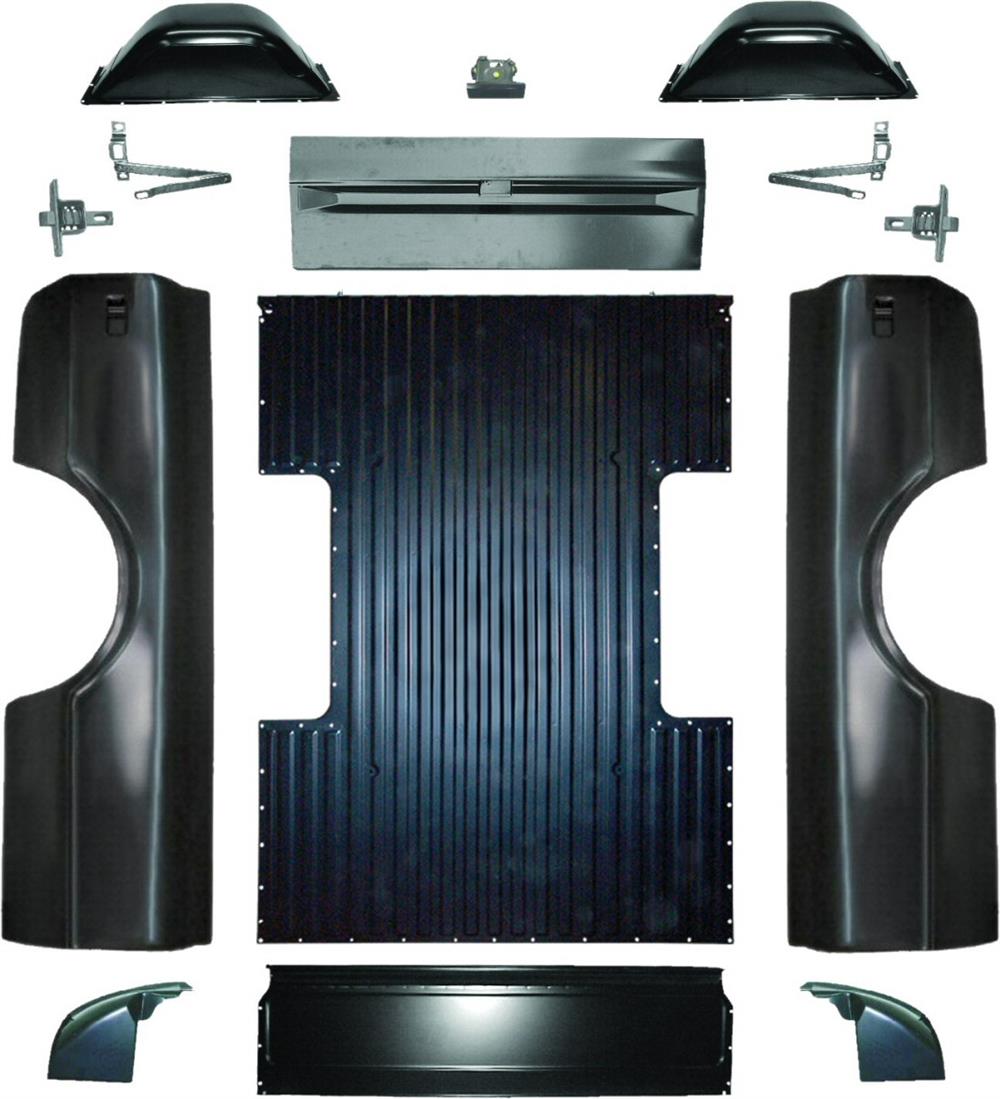 Bed Floor Kit, 1967-1972 Fleetside Shortbed 6.5 Foot