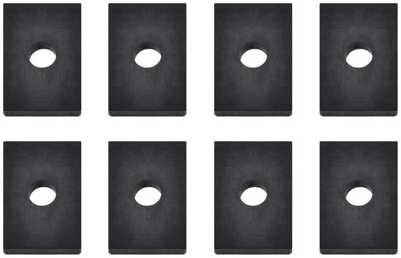 Bed Mounting Pads, 1967-1972 Fleetside Shortbed
