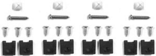Screws, 1968-1969 Chevelle El Camino Headlamp Bezel - Kit