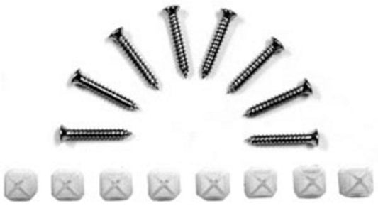 Screws, 1970 Chevelle El Camino Headlamp Bezel - Kit