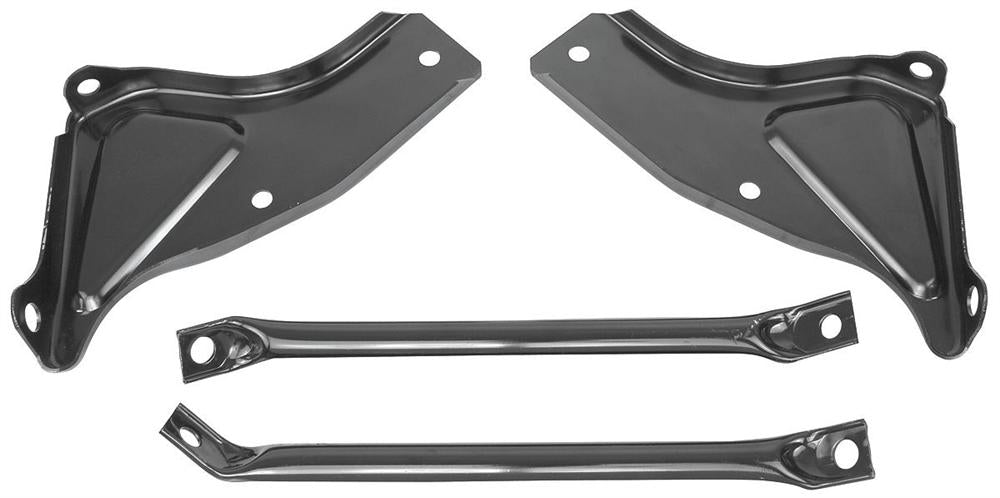 Bracket, 1966-1967 El Camino Rear Bumper Set