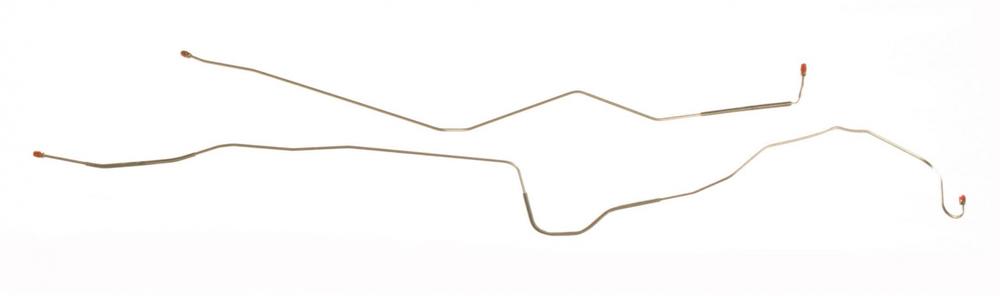 Brake Line, 1967 Camaro Front To Rear - Stainless Steel