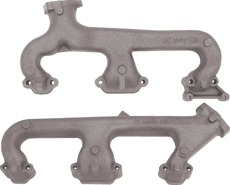 Manifold, 1967-1968 Camaro Small Black Exhaust No Smog (Pr)
