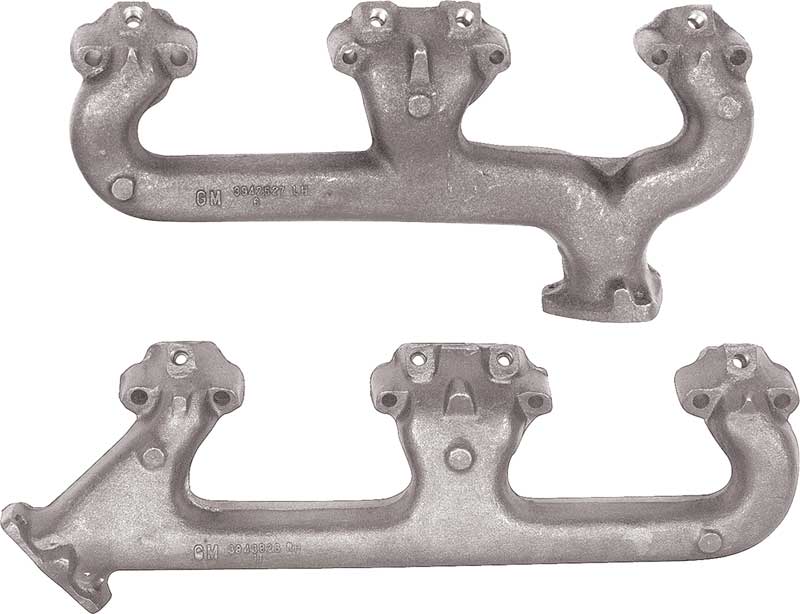 Manifold, 1969-1970 Camaro Small Block Exhaust With Smog (Pr)