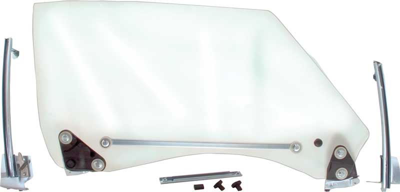 Glass Assembly, 1968-1969 Camaro Door - LH