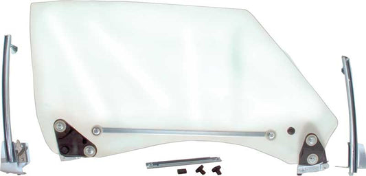Glass Assembly, 1968-1969 Camaro Door - LH