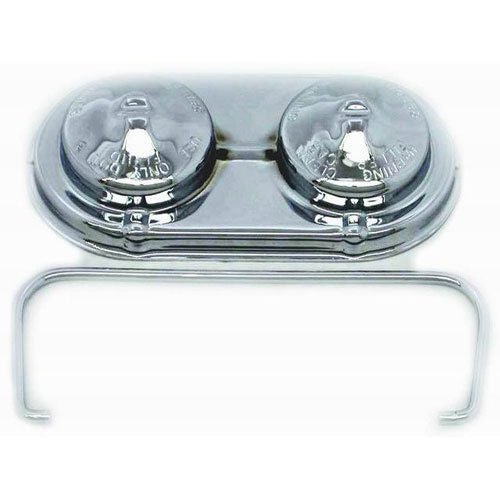 Cover, Master Brake Cylinder 2 3/8X5 - Chrome