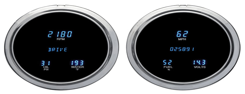 Dakota Digital Gauges, 1954 Chevy Series One Truck Dakota Digital VFD (Includes Bezel)