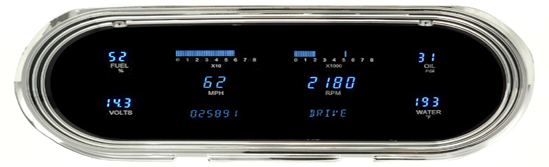 Dakota Digital Gauges, 1963-1965 Nova Dakota Digital VFD