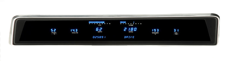 Dakota Digital Gauges, 1966-1967 Nova Dakota Digital VFD