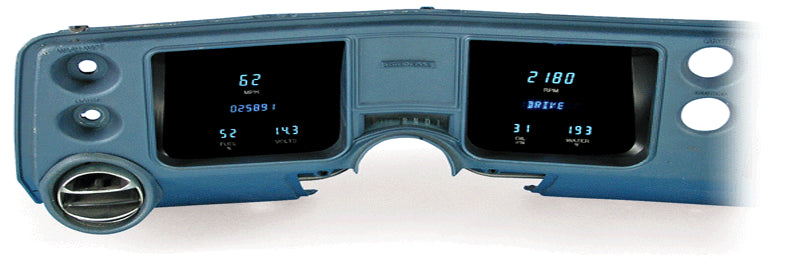 Dakota Digital Gauges, 1968 Chevelle El Camino VFD