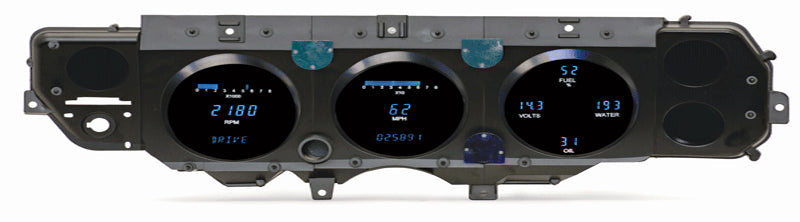 Dakota Digital Gauges, 1970-1972 Chevelle El Camino VFD SS