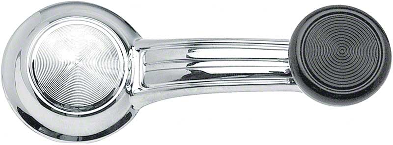 Handle, Window Crank Black For Deluxe Interior - Each