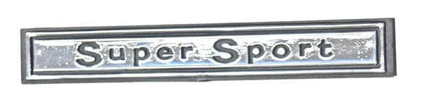 Emblem, 1966 Chevelle El Camino Super Sport Dash