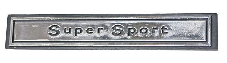 Emblem, 1967 Chevelle El Camino Super Sport Dash