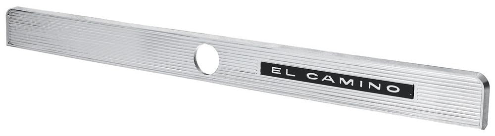 Plate, 1964 El Camino Glove Box Trim