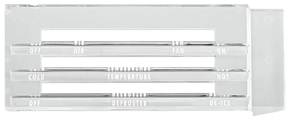 Lens, 1966-1967 Chevelle El Camino Heater Control Without AC