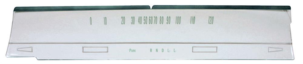 Lens, 1966-1967 Chevelle El Camino Dash With Column Shift Turbo