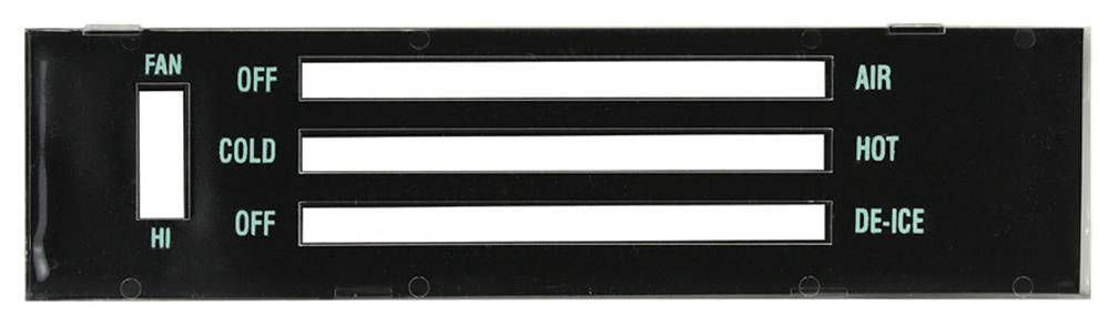 Lens, 1970 Chevelle El Camino Heater Control Without AC