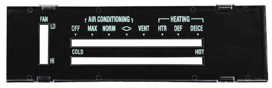 Lens, 1970 Chevelle El Camino Heater Control With AC