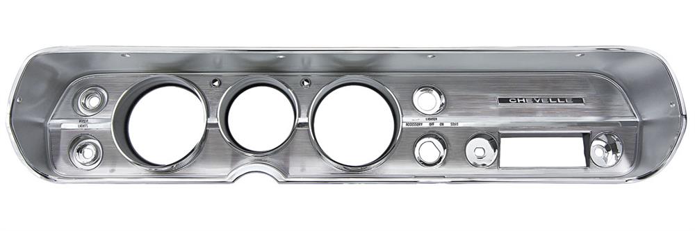 Bezel, 1965 Chevelle El Camino Dash Without Air Conditioning