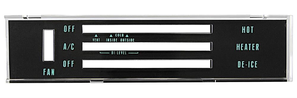 Lens, 1968 Chevelle El Camino Heater Control With AC