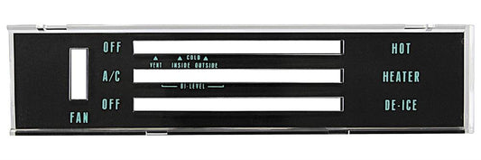 Lens, 1968 Chevelle El Camino Heater Control With AC
