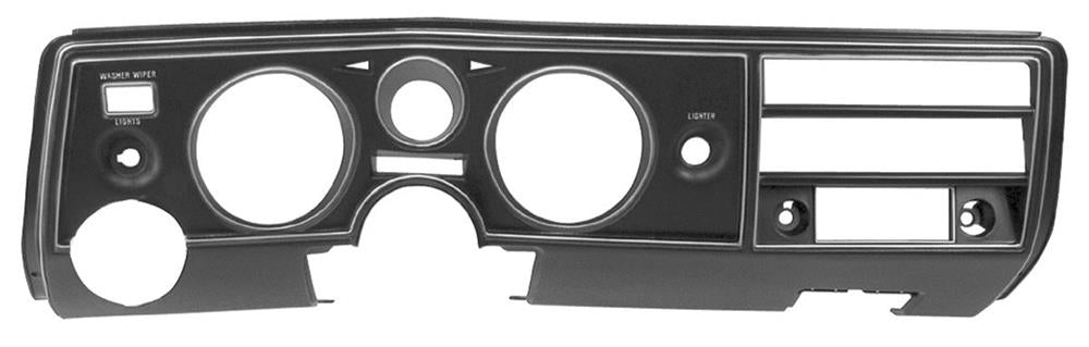 Bezel, 1969 Chevelle El Camino Dash With Air Conditioning