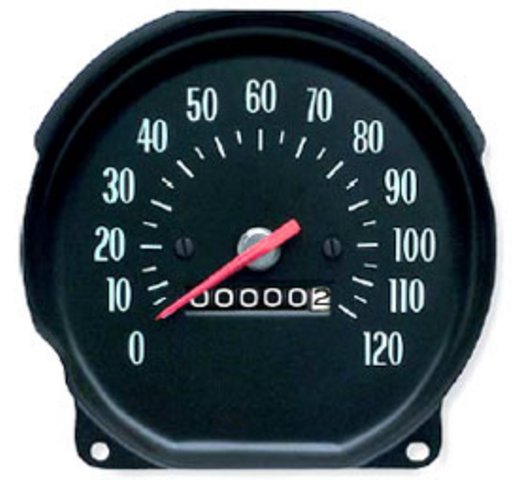 Speedometer, 1970 Chevelle El Camino SS Dash