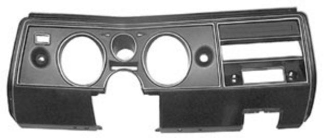 Bezel, 1969 Chevelle El Camino Dash Without AC - No Astro Ventilation