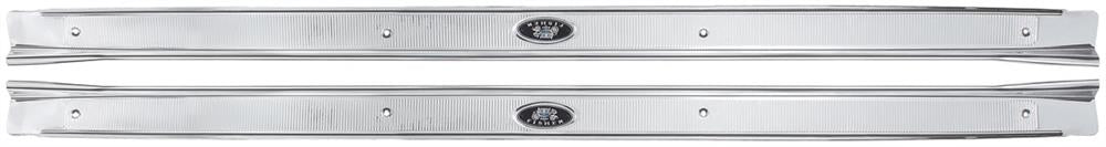 Door Sill Plates, 1964-1967 Chevelle El Camino - Quality - PR