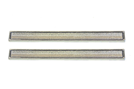 Emblem, 1966 Chevelle El Camino Front Door Panel - 2 Pcs