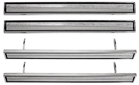 Emblem, 1966 Chevelle Front & Rear Door Panel Set - 4 Pcs