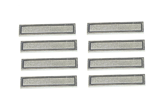 Emblem, 1967 Chevelle El Camino Front Door Panel - 8 Pc